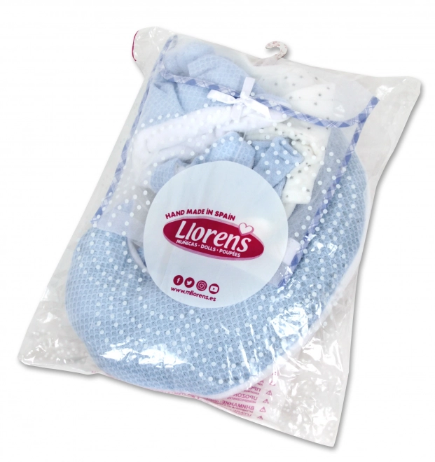 Llorens VRN738-74051 oblačilni komplet za dojenčka NEW BORN velikost 40-42 cm