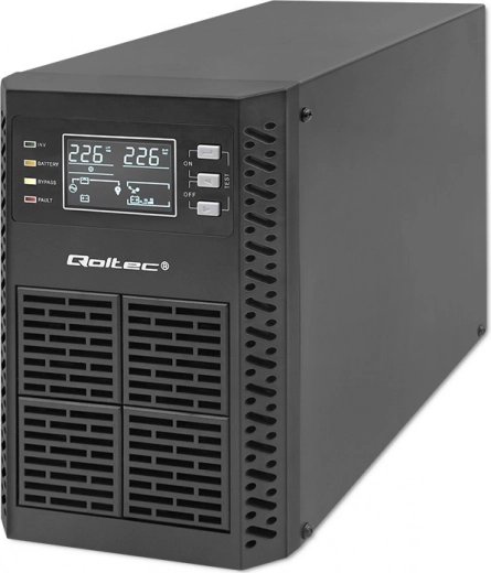 Spletni UPS 1 kVA 1000 W s čisto sinusno obliko in LCD-zaslonom