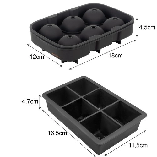 Silikonski model za led 2v1 - kocke + krogle Ruhhy 21270