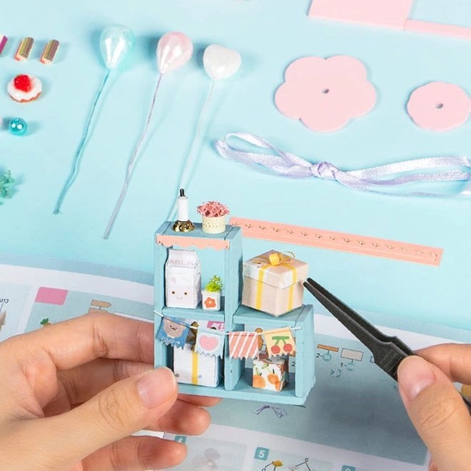 Párti letovišče - a DIY miniaturni hiša za punčke