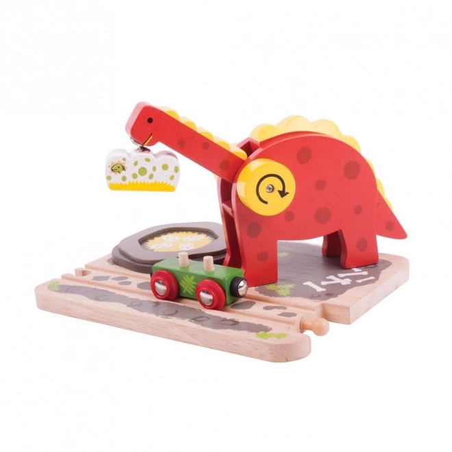 Bigjigs Rail Dinosavrski žerjav