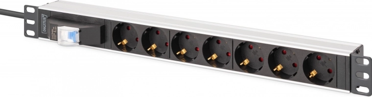 Robust aluminum design for 19" racks