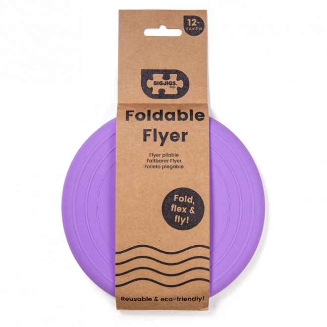 Frizbi Bigjigs Toys vijolično