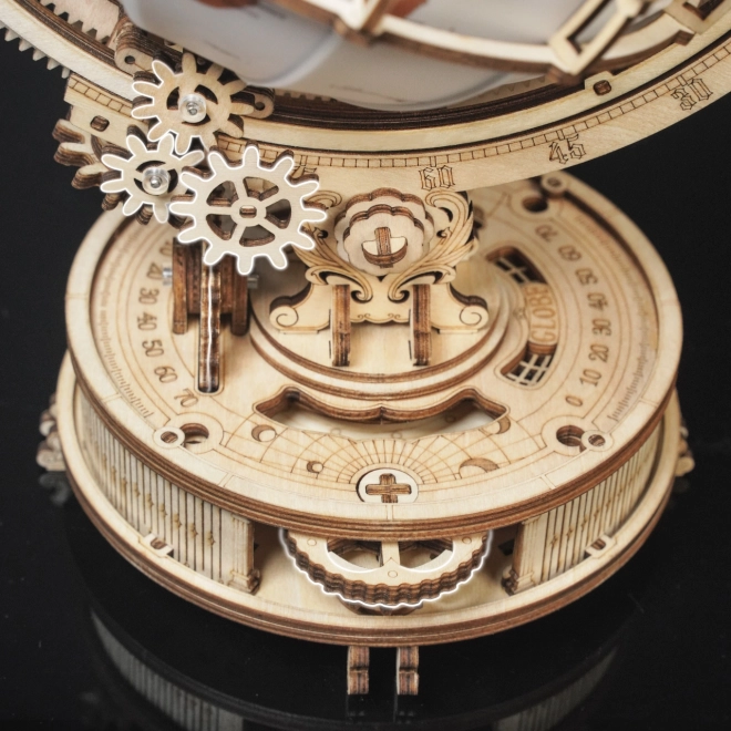 RoboTime 3D lesen mehanični puzzle Svetleči globus