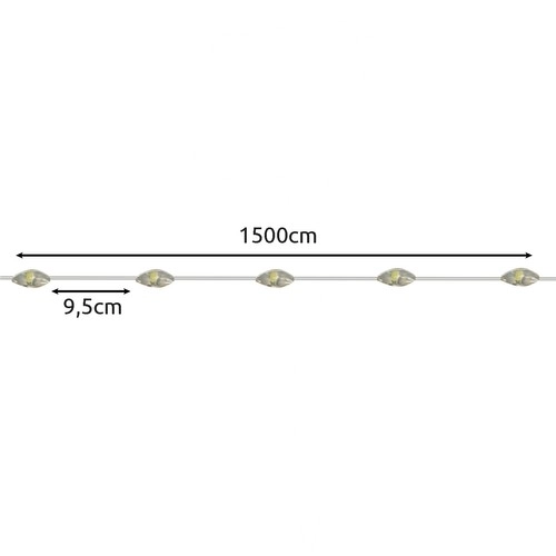 Solarny girlanda 15m IP44 Gardlov 24007