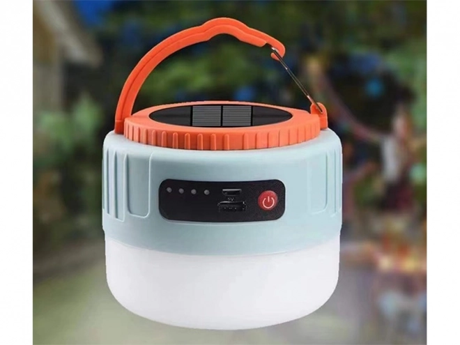 Solarna USB svetilka za kampiranje z daljinskim upravljanjem