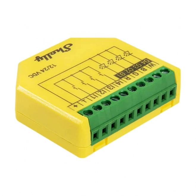 Krmilka LED trakov Shelly Plus RGBW PM