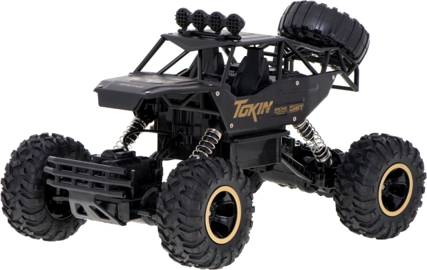 RC rock crawler 4WD 1:12 kovinski – črna