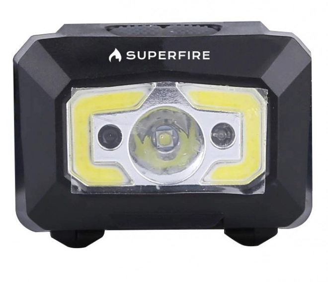 Naglavna svetilka z brezstičnim stikalom Superfire X30, 340lm, USB