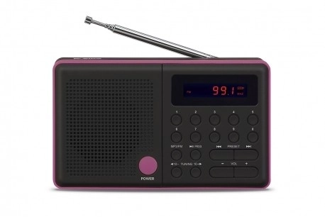 Radio Pliszka USB FM črna
