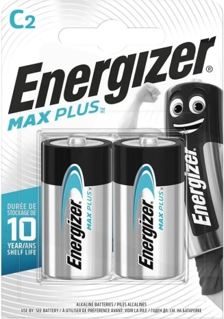 Alkalne baterije Max Plus C LR14, 2 kosa, blister