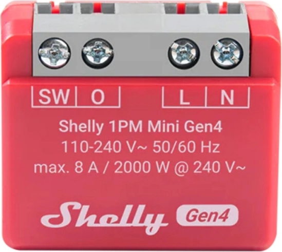 Shelly 1PM Mini Krmilnik Zigbee in Matter