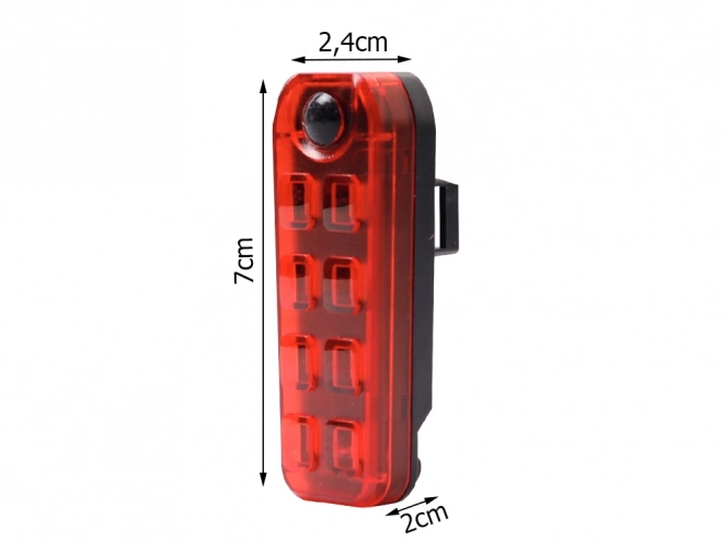Zadnja LED lučka za kolo z USB polnjenjem