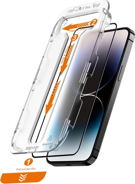 Kaljeno steklo EasyShield 2-pack za iPhone 14 Pro