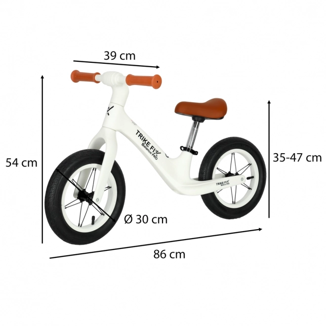 Ravnotežno kolo Trike Fix Balance Pro bela