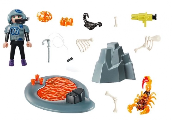 DINO Rise 70909 Začetni Paket Boj z ognjenim škorpijonom