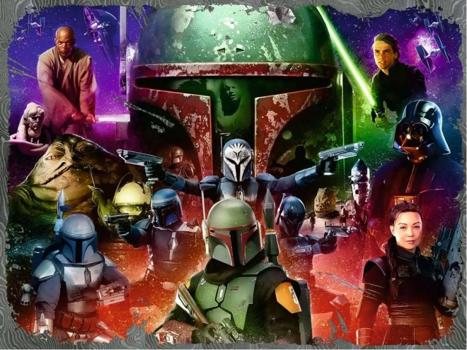 Sestavljanka 1500 kosov Ravensburger – Boba Fett, lovec nagrad