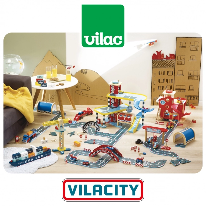 Vilac lesena garaža Vilacity