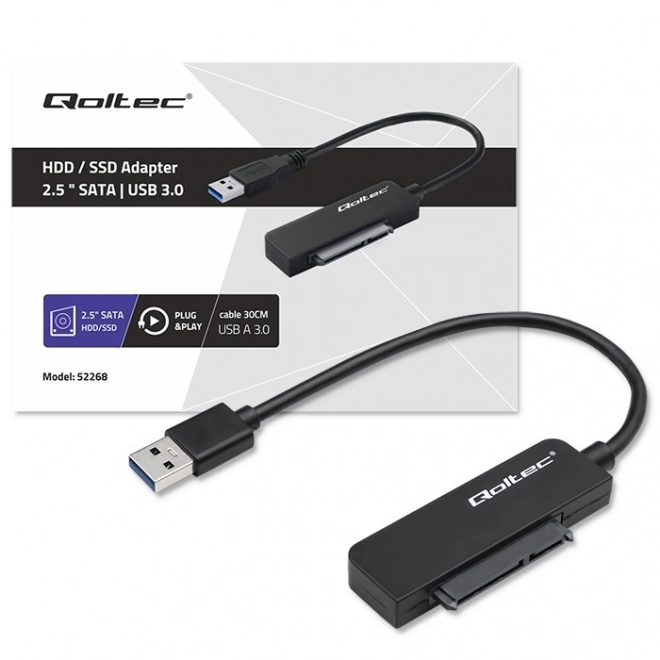 Adapter SATA | 2,5" adapter SSD HDD| Super hitrost 5Gb/s | 2TB – USB 3.0