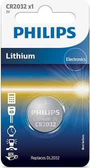 Litijeva gumbna baterija CR2032 3 V