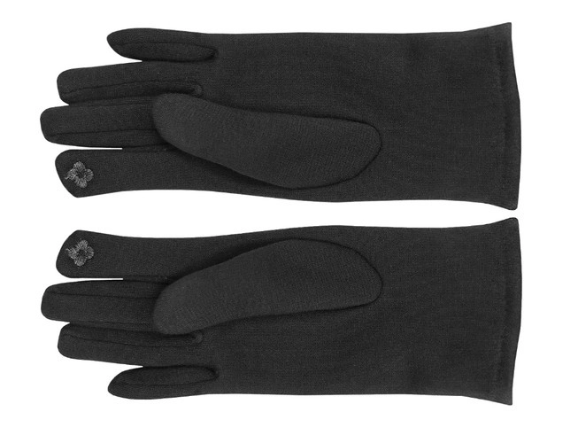 Na dotik občutljive rokavice R6413 - črne