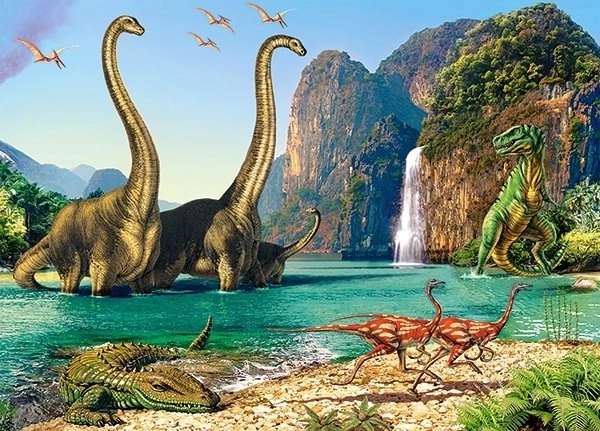 Sestavljanka svet dinozavrov