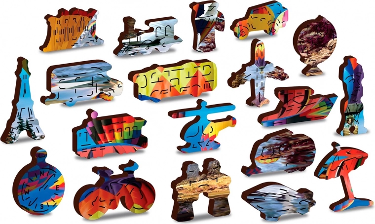 Unikatno oblikovani koščki z lasersko natančnostjo