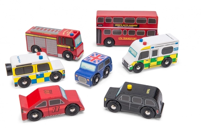Le Toy Van Set avtomobilčk Londra
