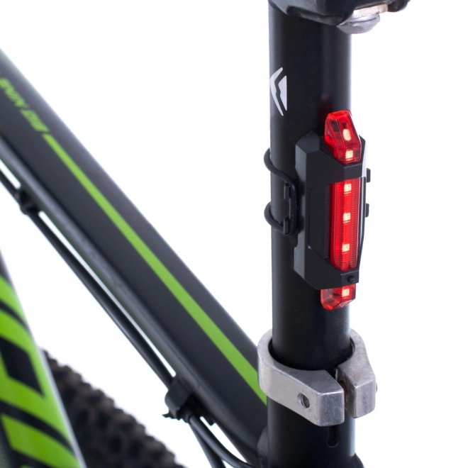 Komplet LED kolesarskih luči USB