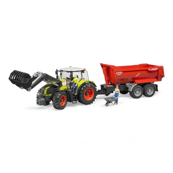 Bruder Traktor CLAAS Axion 950 s čelnim nakladačem