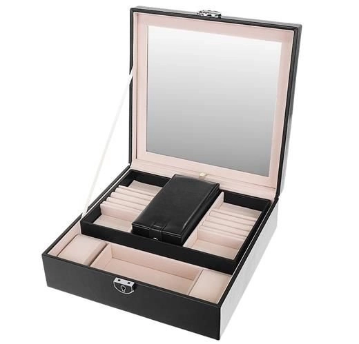 Črna Škatla za nakit Beautylushh