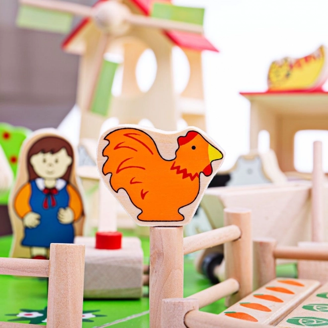 Velika Lesena Kmetija Bigjigs Toys