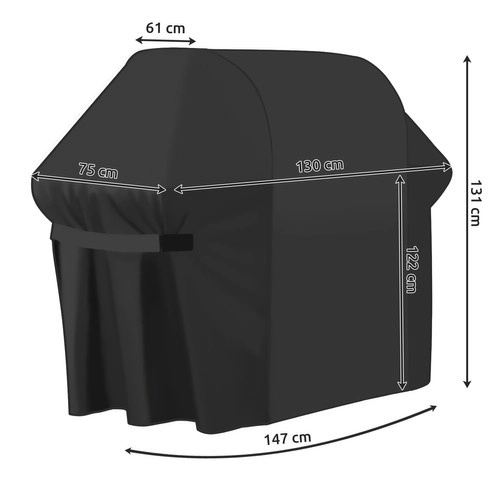 Pregrinjalo za vrtni žar 147x61x122cm