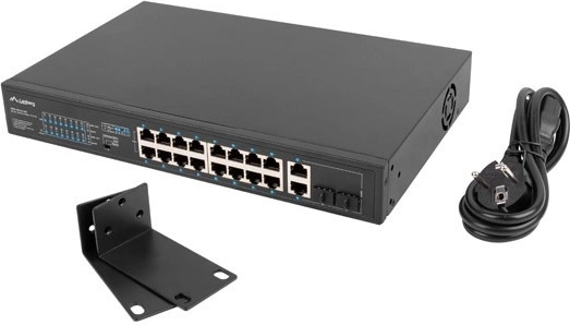 Realna PoE moč 250 W za IP kamere in dostopne točke