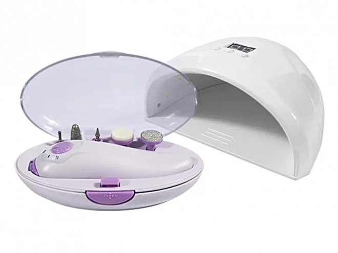 Profesionalni hibridni komplet UV LED svetilka in brusilnik 12W