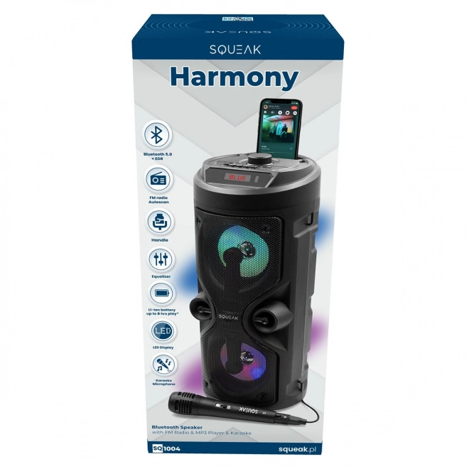 Bluetooth zvočnik Harmony s funkcijo karaoke