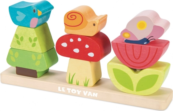 Le Toy Van Petilou Natakljive igrače Veseli vrt