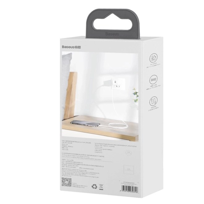 Set podatkovnih kablov USB na Lightning Baseus Simple Wisdom