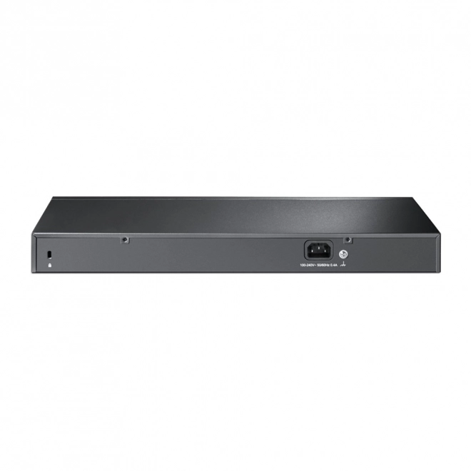 16-portno PoE+ stikalo TL-SL1218MP z gigabitnimi vrati RJ45 in režami SFP