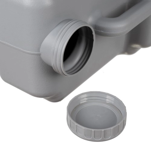 Trizand 24498 Prenosna kamping WC 20 + 12 l, siva