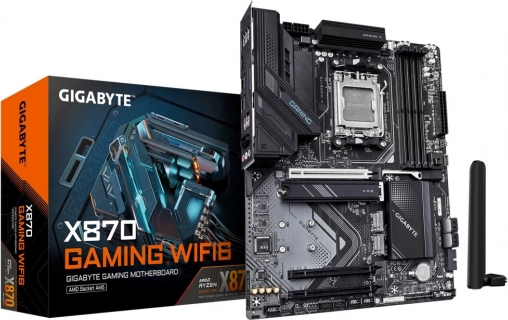 igralna osnovna plošča X870 gaming wifi 6 (AM5, DDR5, ATX, USB‑C, HDMI)