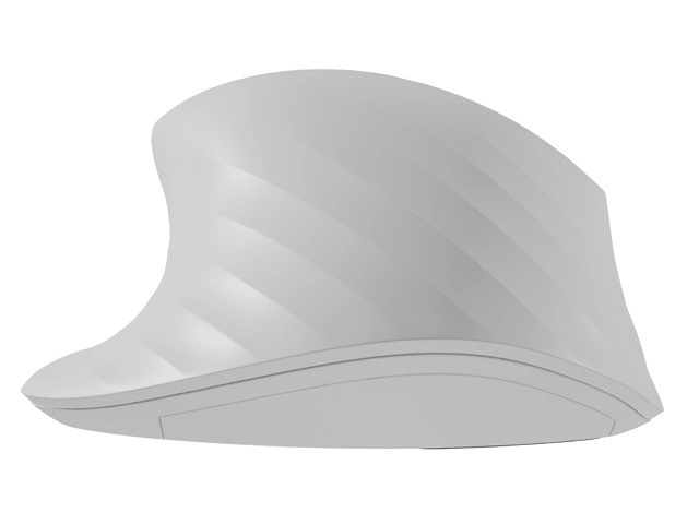 Brezžična miška Siskin 2 1600 DPI Bluetooth 5.0 + 2,4GHz – Bela