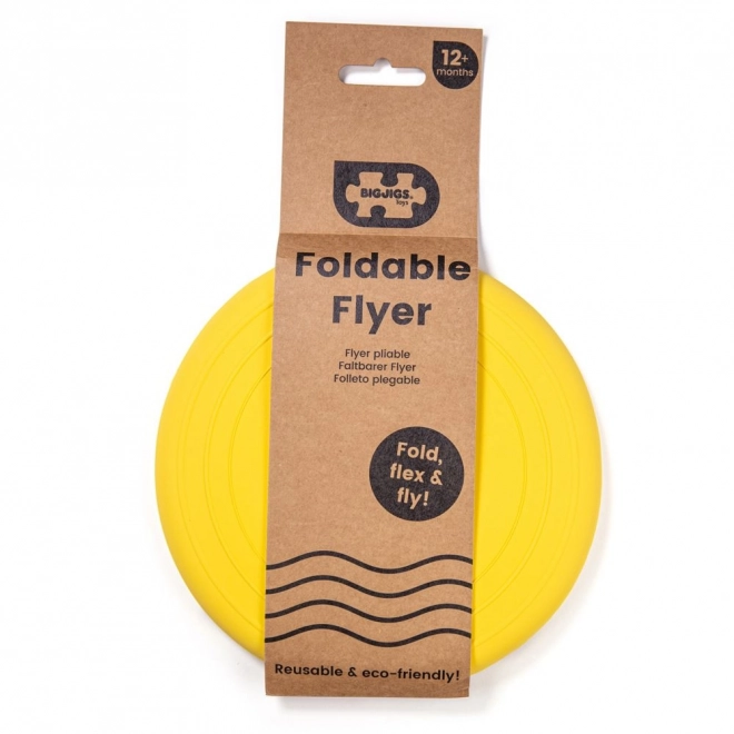 Bigjigs Toys Frisbee Rumena Medena