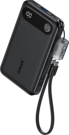 Anker power banka 10000 mAh 22,5 W črna