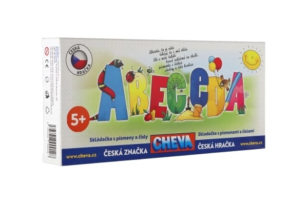 Abecedna Sestavljanka s Črkami in Številkami