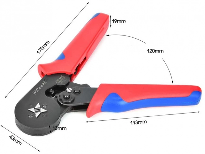 Klešče za kable 0,25-10 mm²