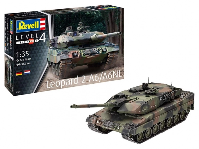 Plastični model Leopard 2A6/A6NL