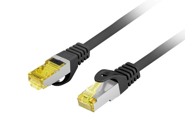 Patchcord Lanberg kategorija 6a S/FTP 3m črna