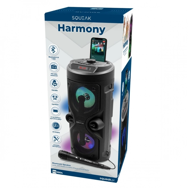 Bluetooth zvočnik Harmony s funkcijo karaoke