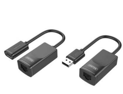 USB podaljšek prek zvitega kabla 60m